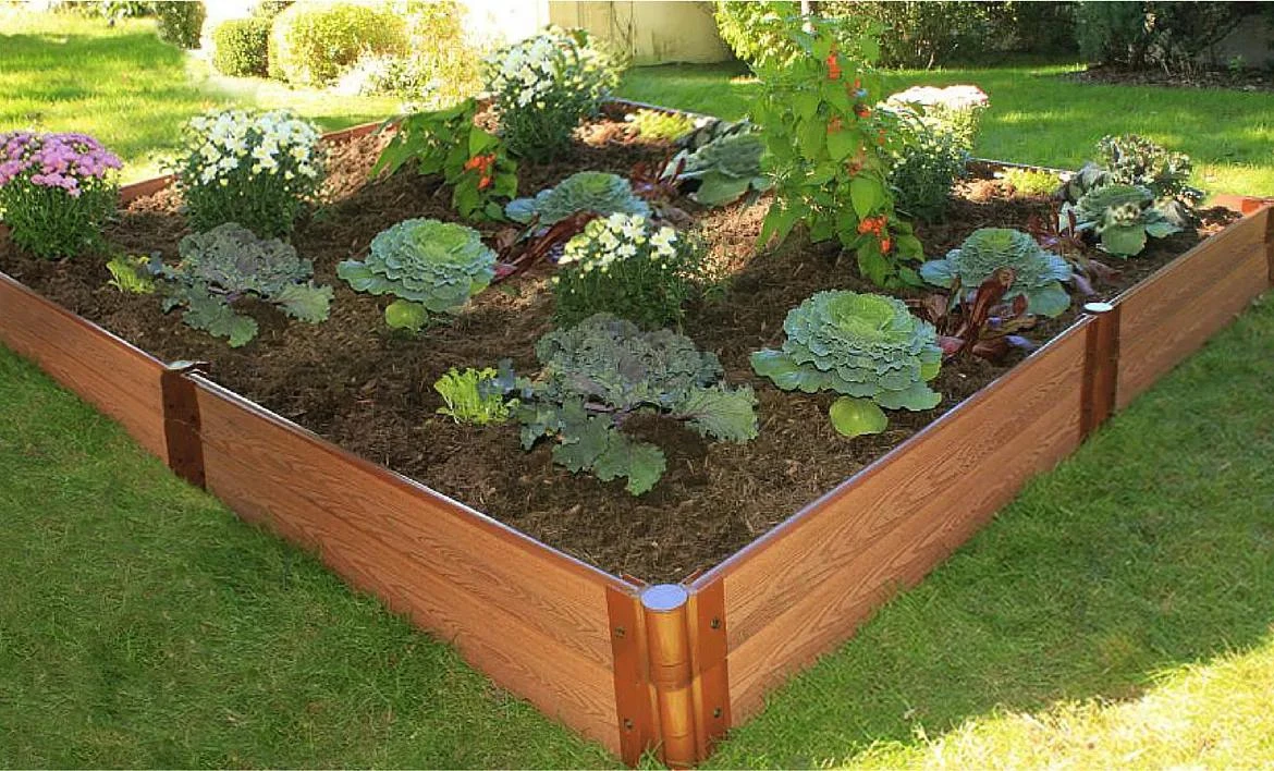 Composite Raised Bed With 1" Boards, 11" - Image 2