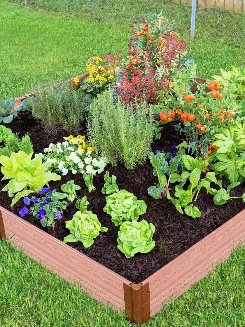 Composite Raised Bed With 1" Boards, 11" - Image 8