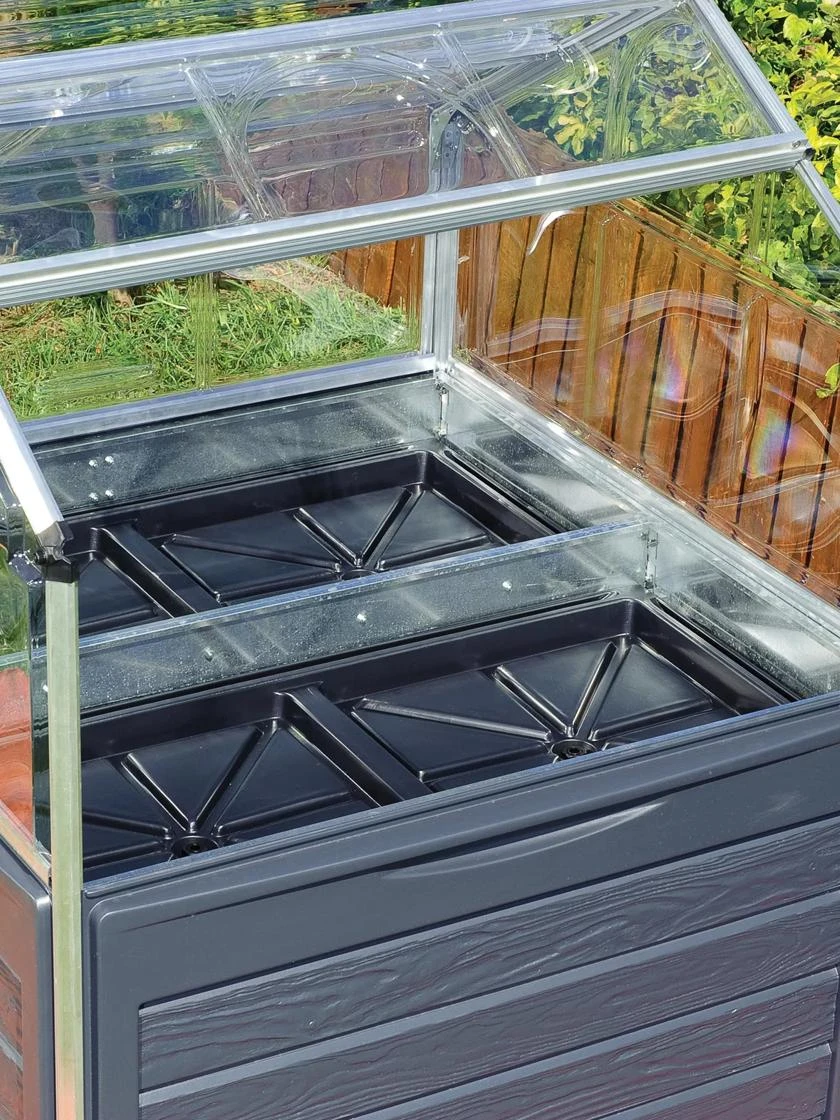 Canopia® By Palram Plant Inn™ Raised Bed Greenhouse, 4' X 4' - Image 2