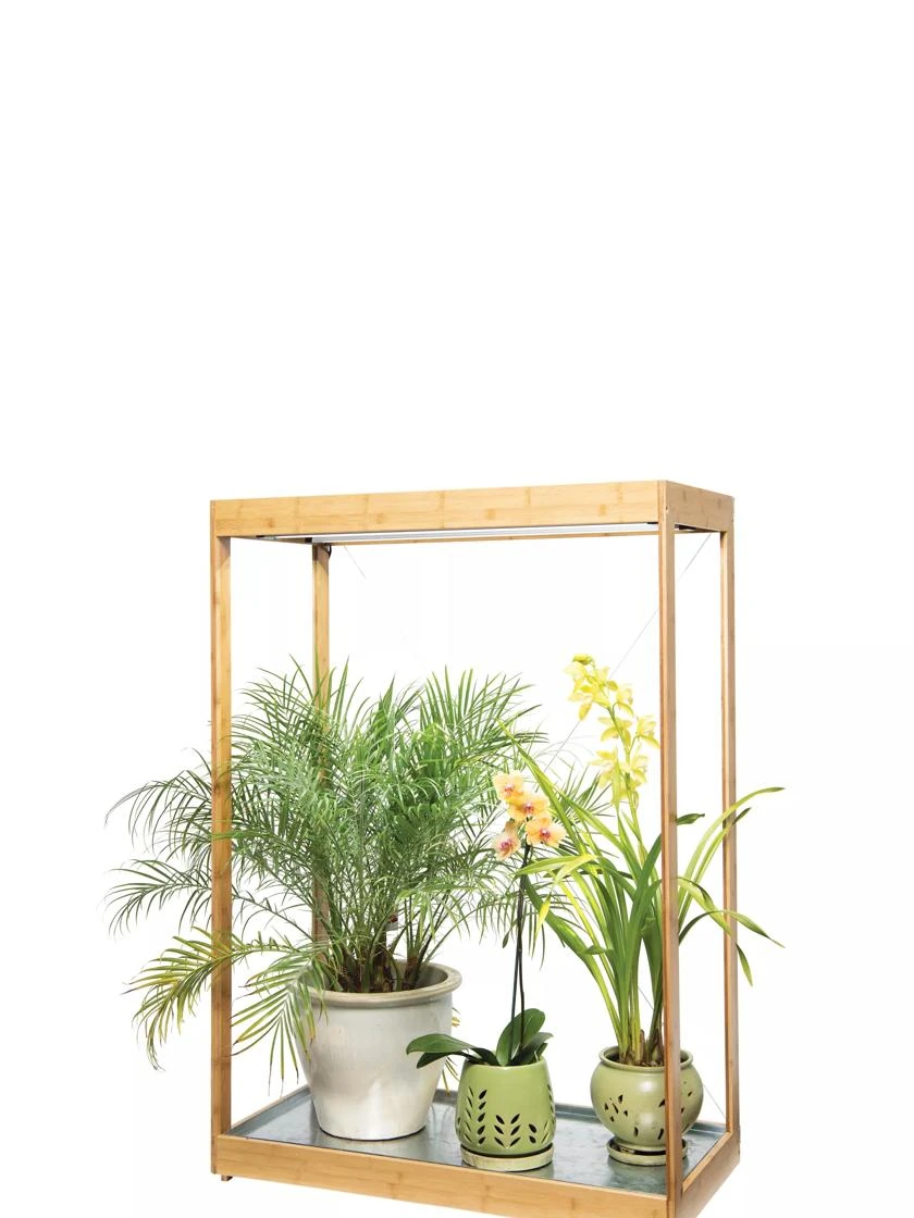 Tall Bamboo LED Grow Light Garden - Image 6
