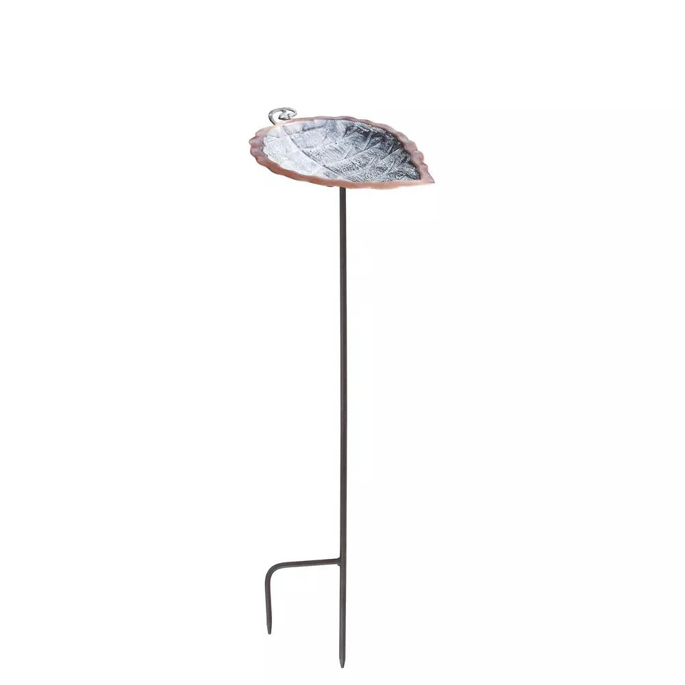 Achla Designs Aspen Leaf Bird Bath - Image 2