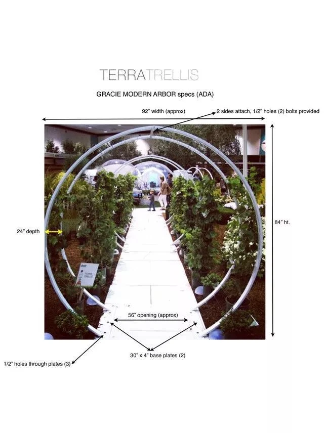 Gracie Modern Arbor, Large - Image 2