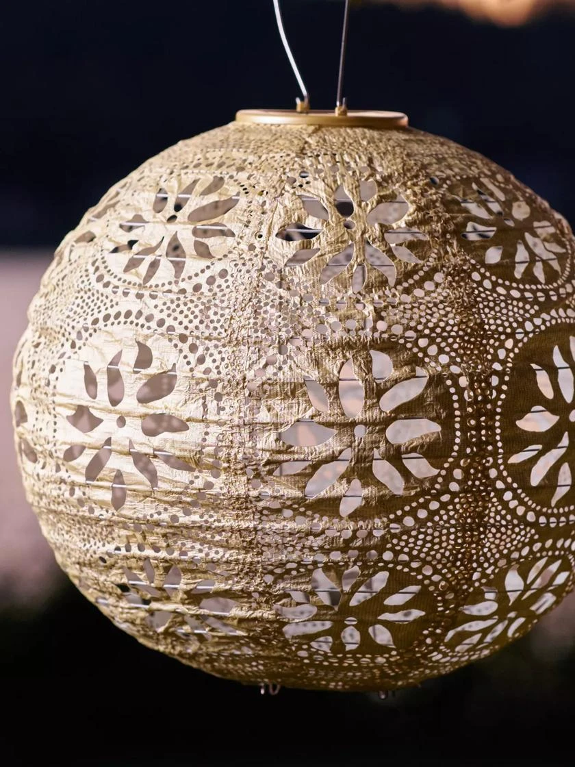 Soji Stella Boho Globe Lantern - Image 2