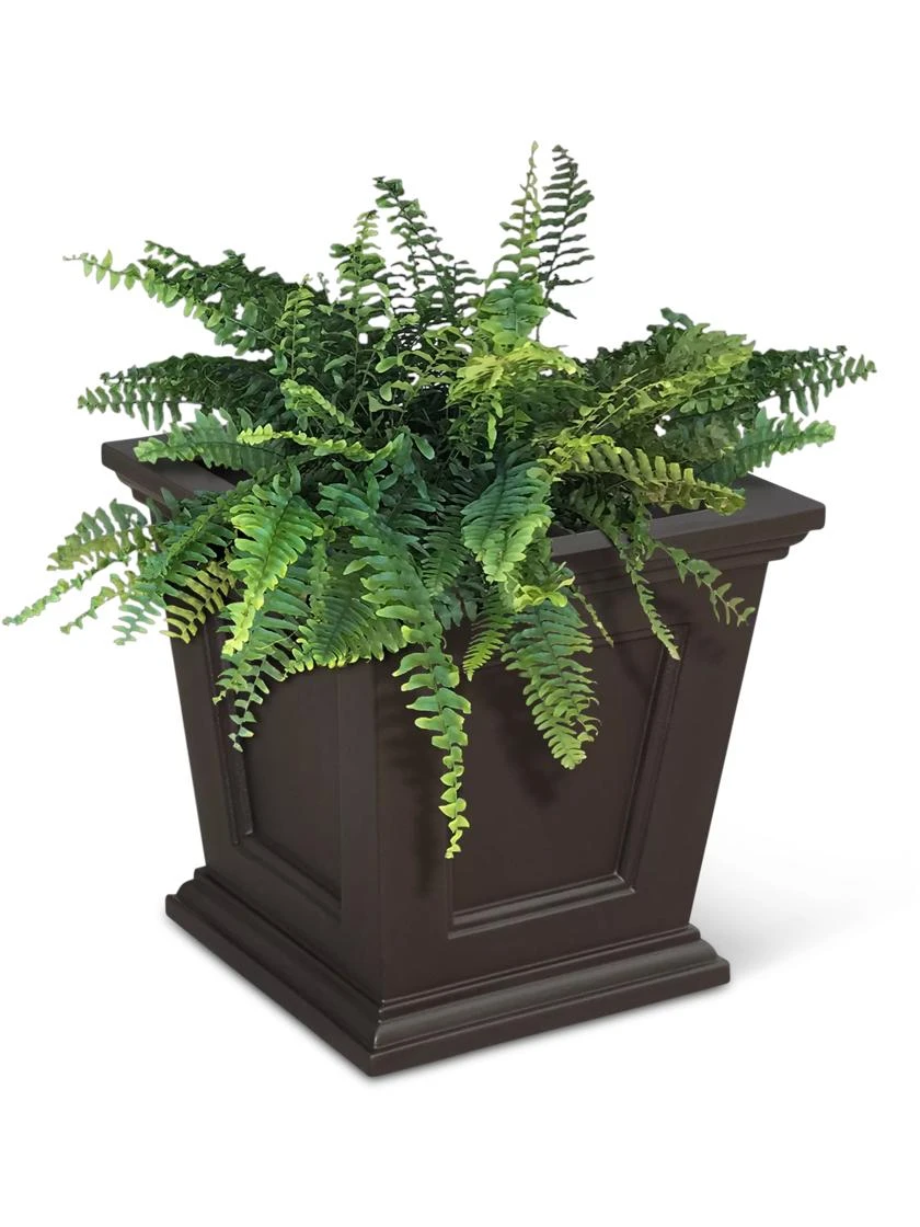 Fairfield Self-Watering Square Planter, 16” X 16” - Image 6