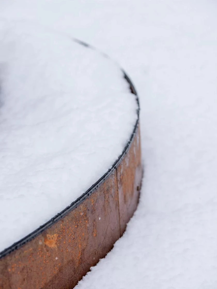 Birdies⢠Corten Steel Round Raised Bed, Large, Low - Image 5