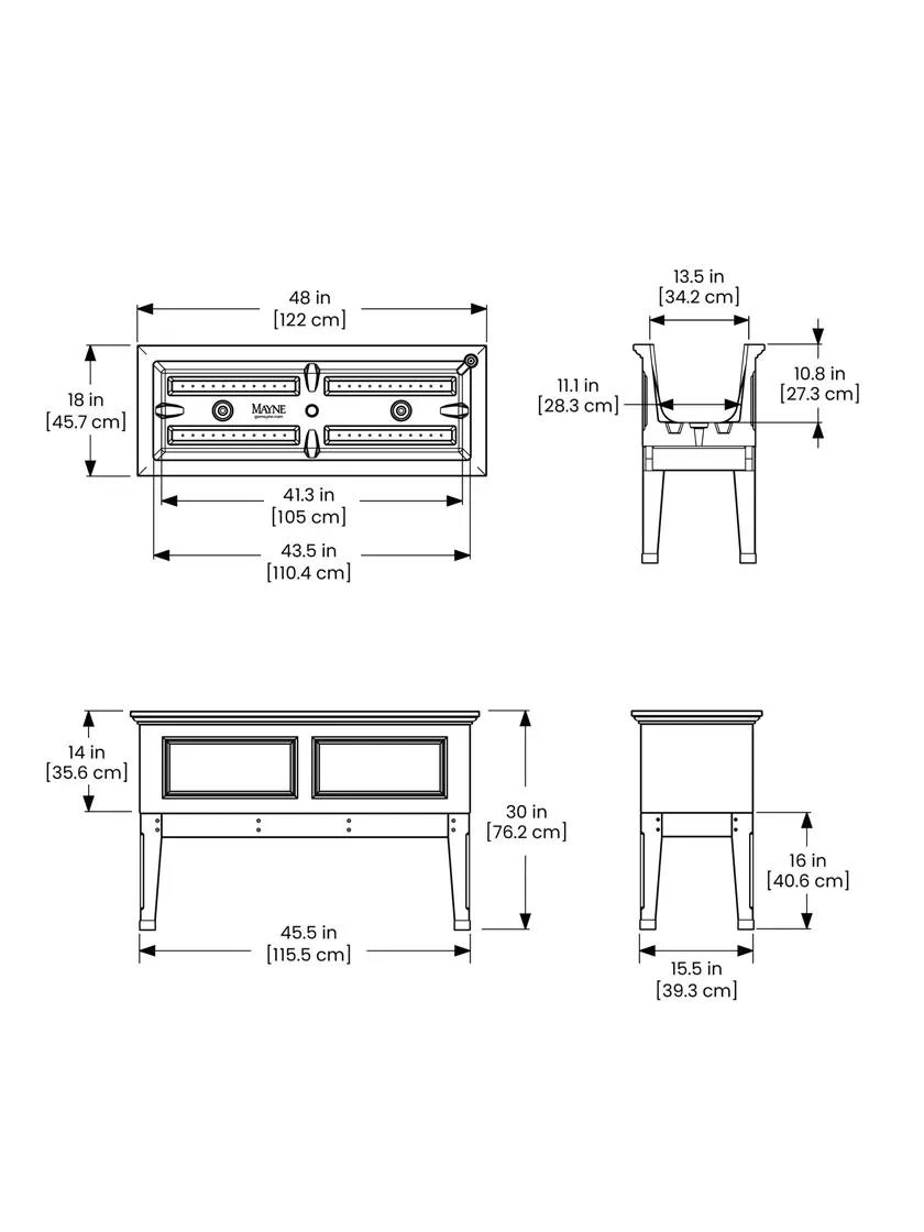 Fairfield Self-Watering Elevated Garden Bed - Image 9