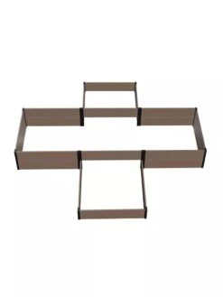 Terraced Cross Garden Bed